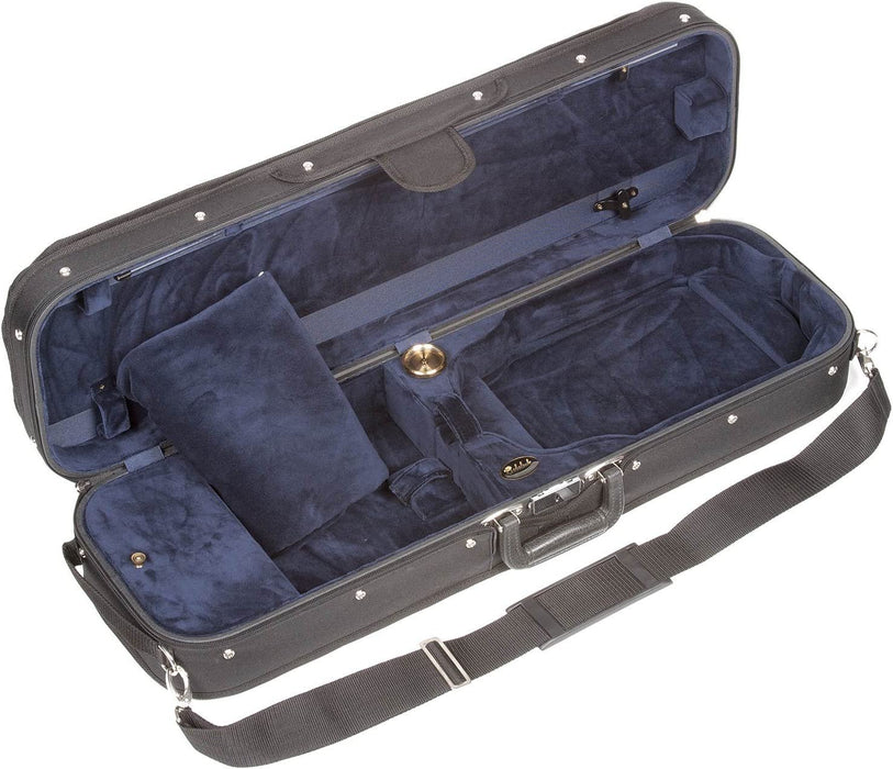 Bobelock 1002S Oblong 4/4 Violin Case with Blue Velour Interior