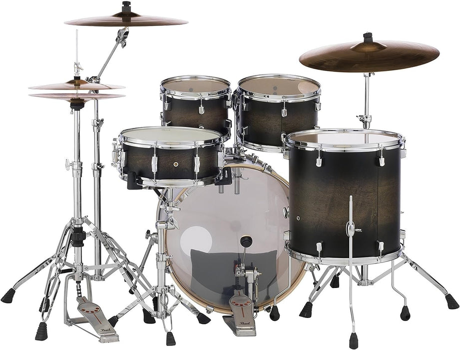 Pearl Decade Maple 5-Piece Shell Pack - Satin Black Burst (DMP925SP/C262)