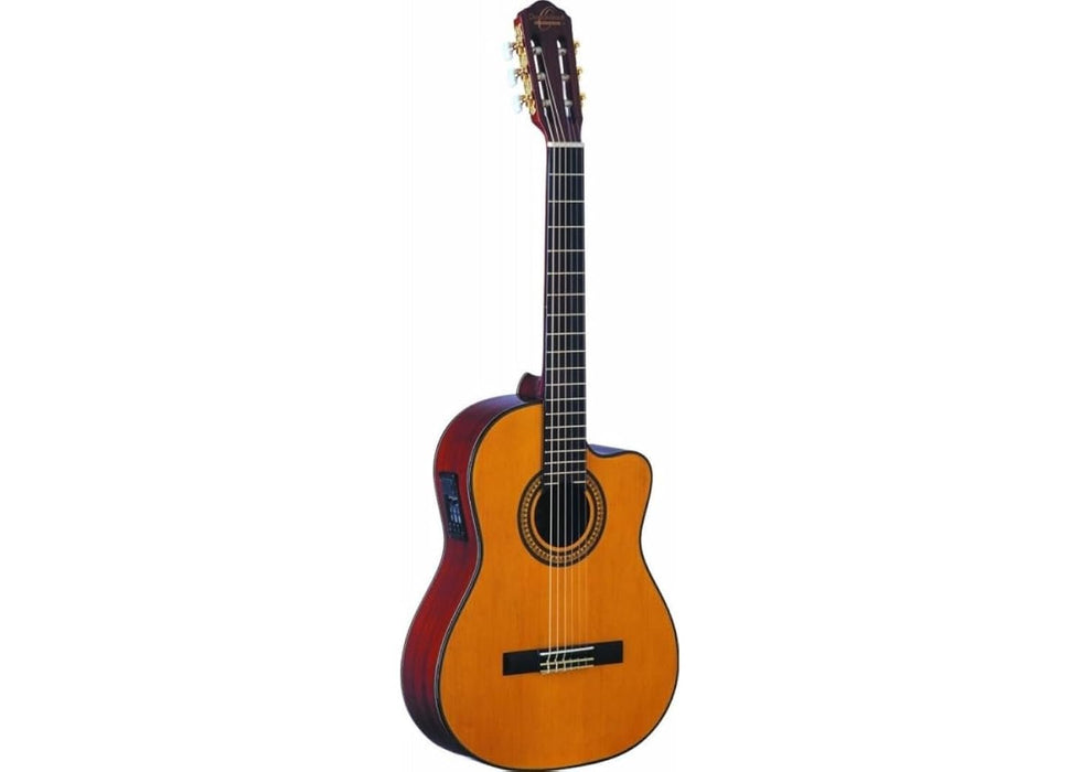 Oscar Schmidt OC11CE-A Classical Acoustic Electric Guitar Natural