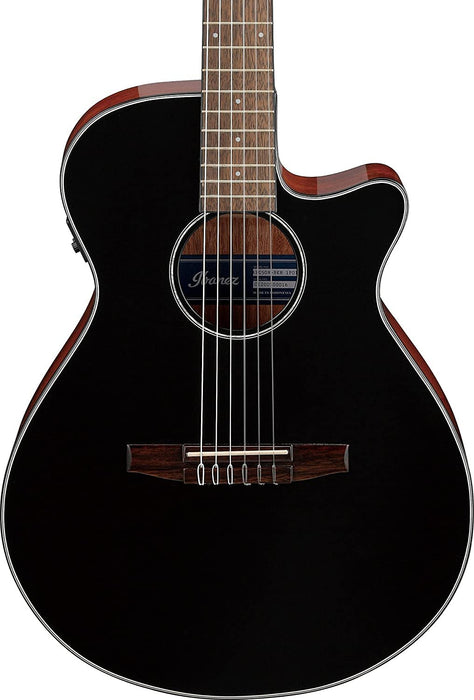 Ibanez AEG50N 6-String Acoustic-Electric Guitar (Right Hand, Black High Gloss)