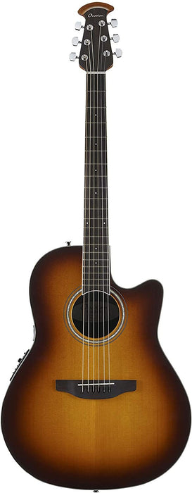 Ovation 6 String Acoustic-Electric Guitar, Right Handed, 2-Color Sunburst (CS24-1)