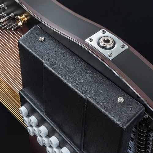 Autoharp by Oscar Schmidt OS11021AE "Americana" 21 Chord Acoustic/Electric Autoharp with Fine Tuning System