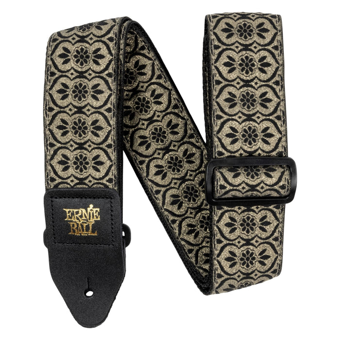 Ernie Ball Classic Jacquard Guitar/Bass Strap - Golden Garden
