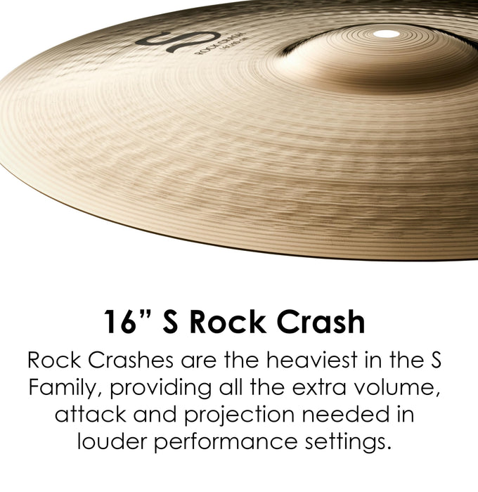 Zildjian 16" S Rock Crash