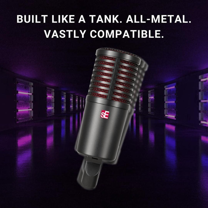 sE Electronics Dynacaster Dynamic Broadcasting Microphone (DYNACASTER-U)