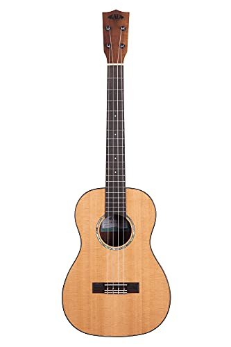 Kala Gloss Solid Cedar Top Acacia Baritone Ukulele (KA-SCAC-B)