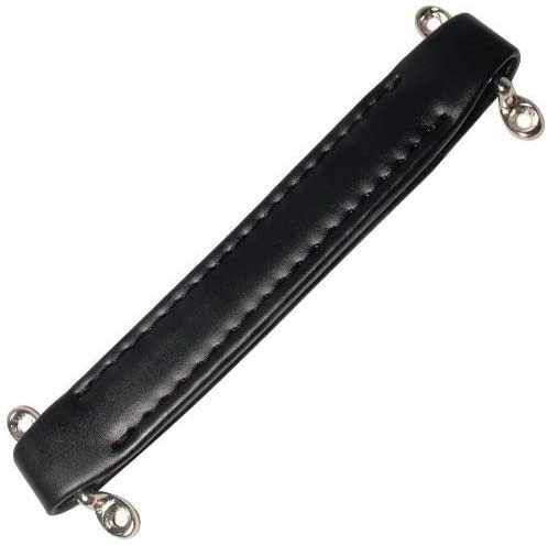 Amp Handle, Black with Black Stitching