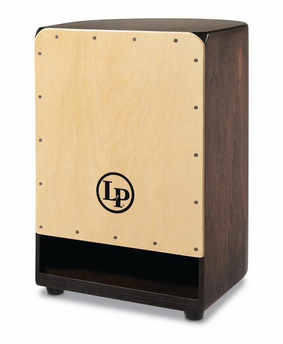 Latin Percussion Cajon, Natural, 19” x 14-1/4” x 14” (LP1461)