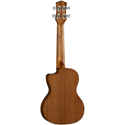 Luna Tattoo Concert Mahogany Acoustic/Electric Ukulele with Gig Bag (UKE TTN MAH)