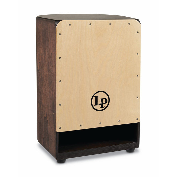 Latin Percussion Cajon, Natural, 19” x 14-1/4” x 14” (LP1461)