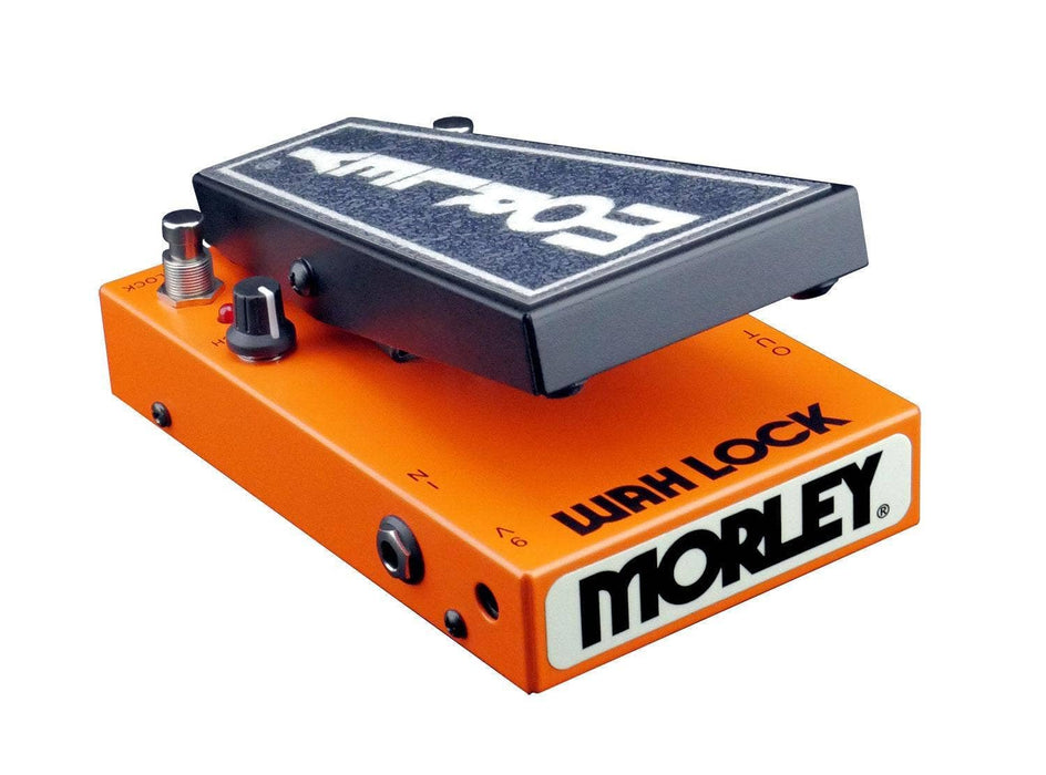 Morley 20/20 Wah Lock Guitar Effects Pedal - Orange