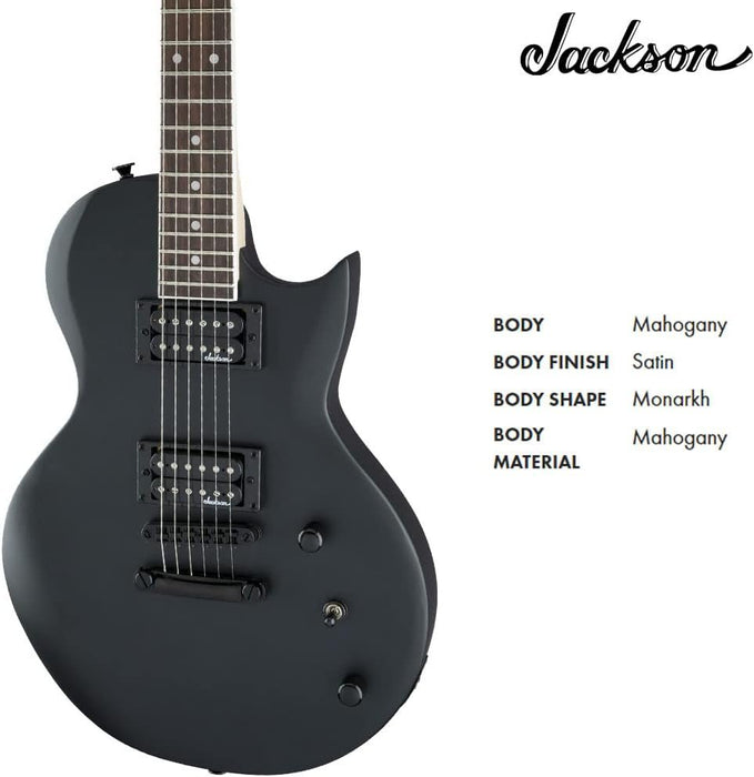 Jackson Satin Black JS Series Monarkh SC JS22 Electric Guitar (2916902568)