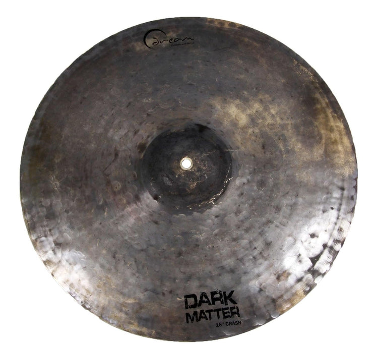 Dream Cymbals and Gongs DMECR18 Dark Matter Energy Series Crash Cymbal - 18 inch