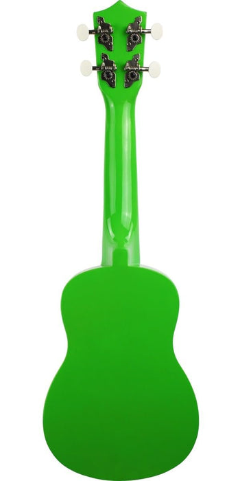 Amahi Fine Instruments Soprano Ukulele w/Gig Bag (Green Apple)