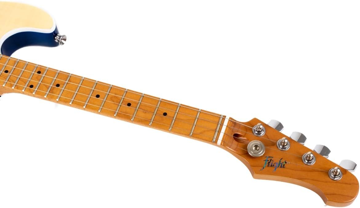 Flight Pathfinder Tenor Electric Ukulele - Trans Black (FUR-PF-TBK)