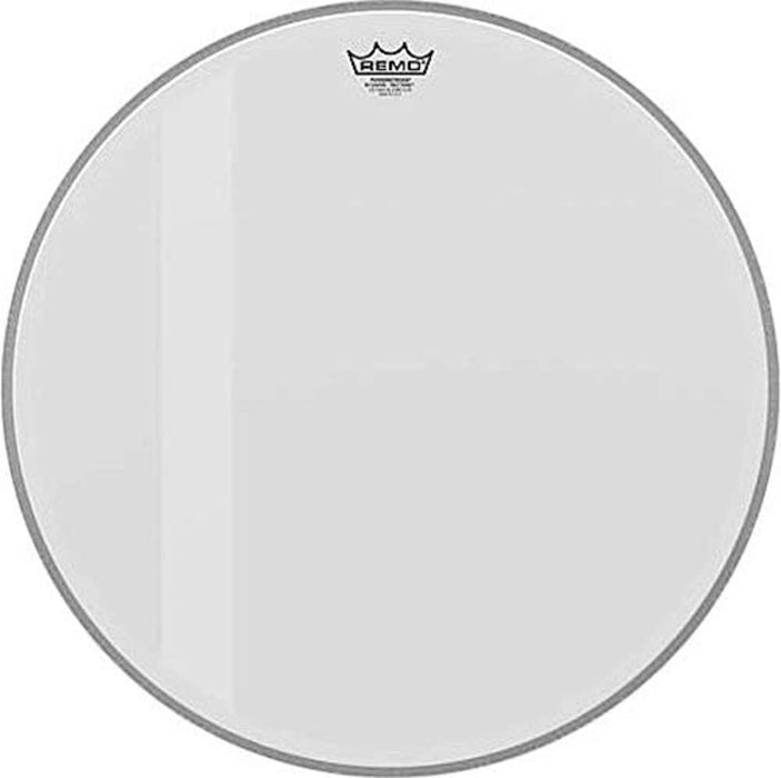 Remo Powerstroke P3-1122-00-FLT 3 Felt Tone Ambassador Bass Drum Head 22 Inches