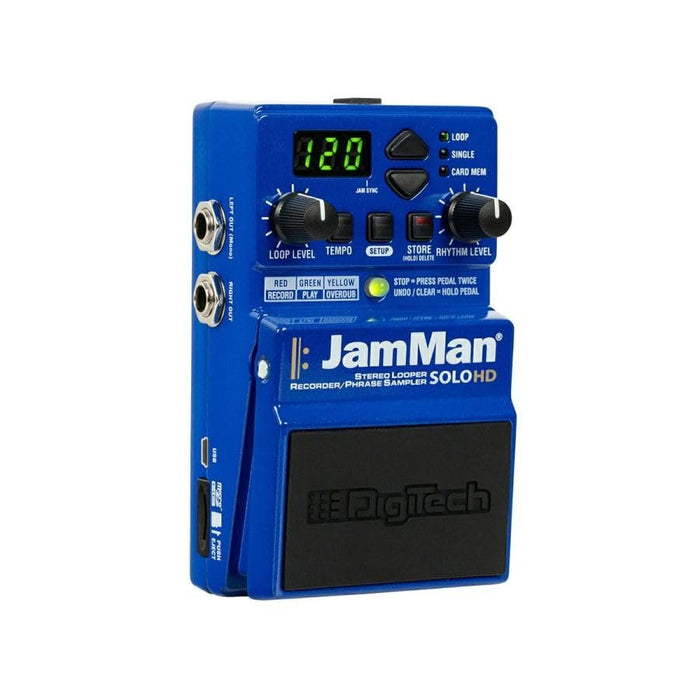 Digitech Compact Stereo Looper Pedal (JAMMAN-SOLO-HD-U)