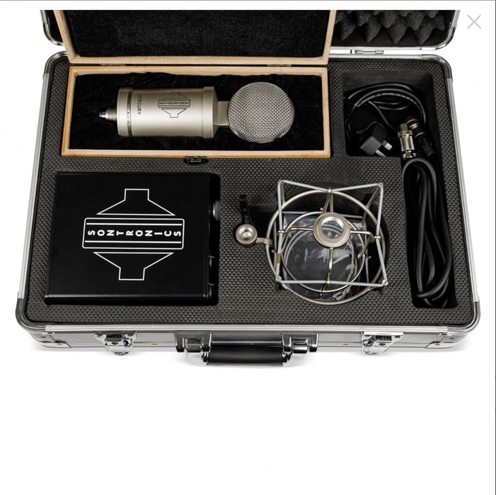 Sontronics Mercury - Variable Pattern Valve Condenser Microphone, Gold