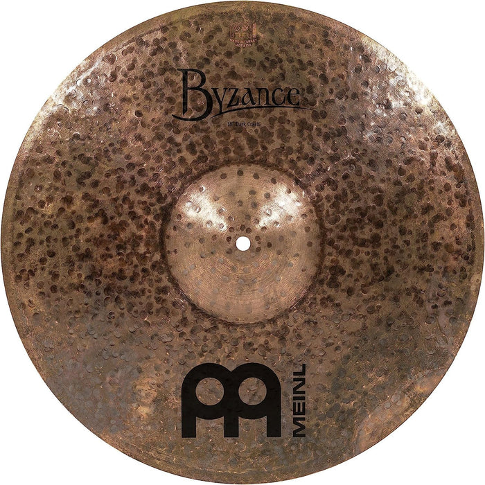 Meinl Cymbals Byzance 18" Dual Crash — MADE IN TURKEY — Hand Hammered B20 Bronze, 2-YEAR WARRANTY, inch (B18DUC)