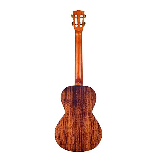 Mahalo Artist Elite Series Baritone Ukulele Photo Flame Koa With Bag (MA4KA-U)