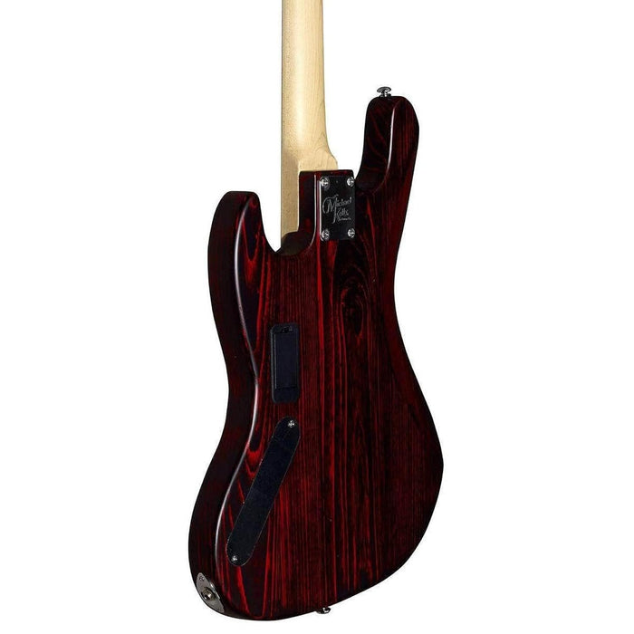 Michael Kelly Element 4OP Bass Guitar Trans Red