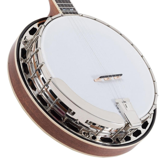 Recording King RK-R36-BR Madison Tone Ring Banjo, Mahogany Resonator
