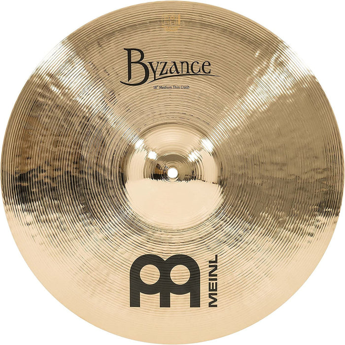 Meinl Cymbals B18JMTC Byzance 18-Inch Jazz Medium Thin Crash Cymbal