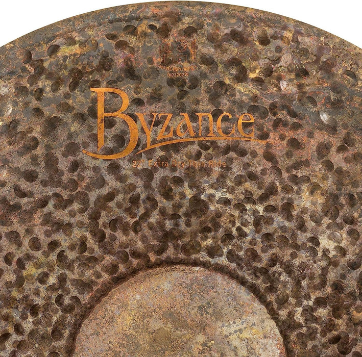 Meinl Cymbals B22EDTR Byzance 22-Inch Extra Dry Thin Ride Cymbal (VIDEO)