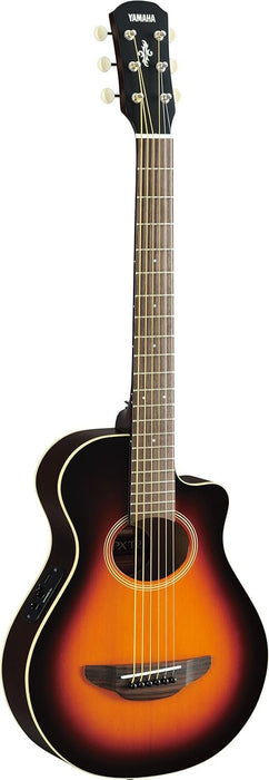 Yamaha 3/4 Thinline Acoustic-Electric Cutaway Guitar - Old Violin Sunburst (APXT2)