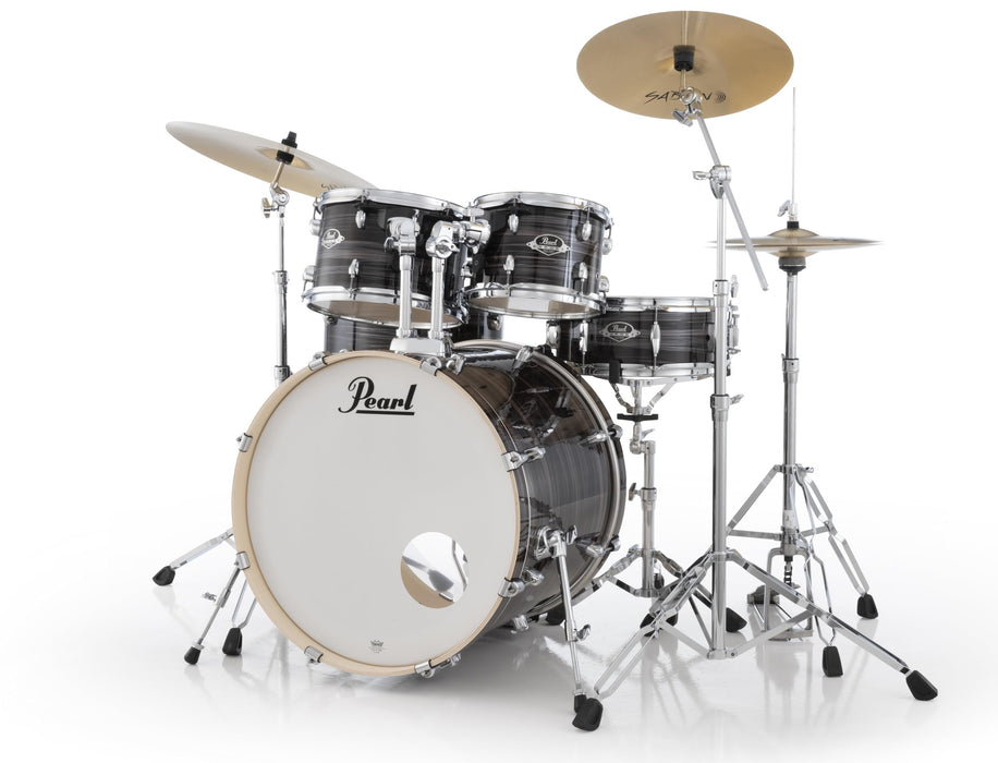 Export 5 Piece Shell Pack 22/16/13/12/14 Metallic Amethyst Twist - Hardware And Sabian Cymbals