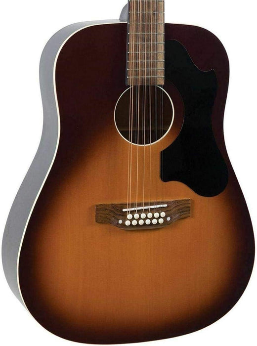 Recording King 12 String Acoustic-Electric Guitar, Right, Tobacco Sunburst (RDS-9-12-FE5-TS)