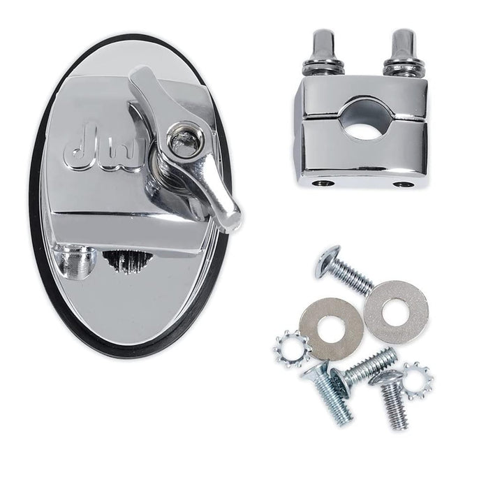 SATIN CHROME TOM BRACKET W/MEM LOCK FOR