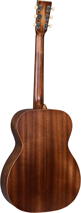 Martin Guitar 000-15M with Gig Bag, Acoustic Guitar for the Working Musician, Mahogany Construction, Satin Finish, 000-14 Fret, and Low Oval Neck Shape