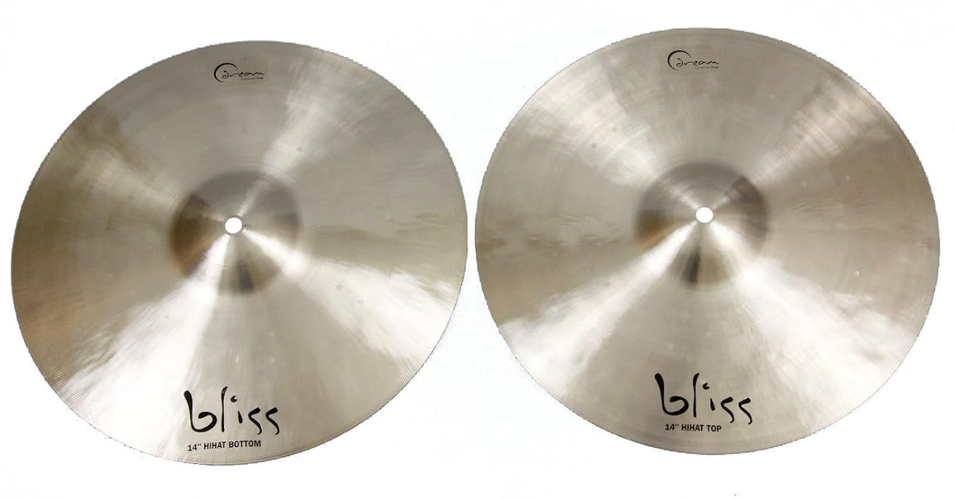 Dream Cymbals BHH14 Bliss Series 14-Inch Hi-Hat Cymbals