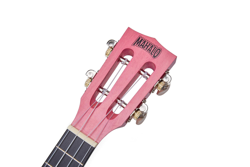 Mahalo ML2CP Island Series Concert Ukulele, Coral Pink