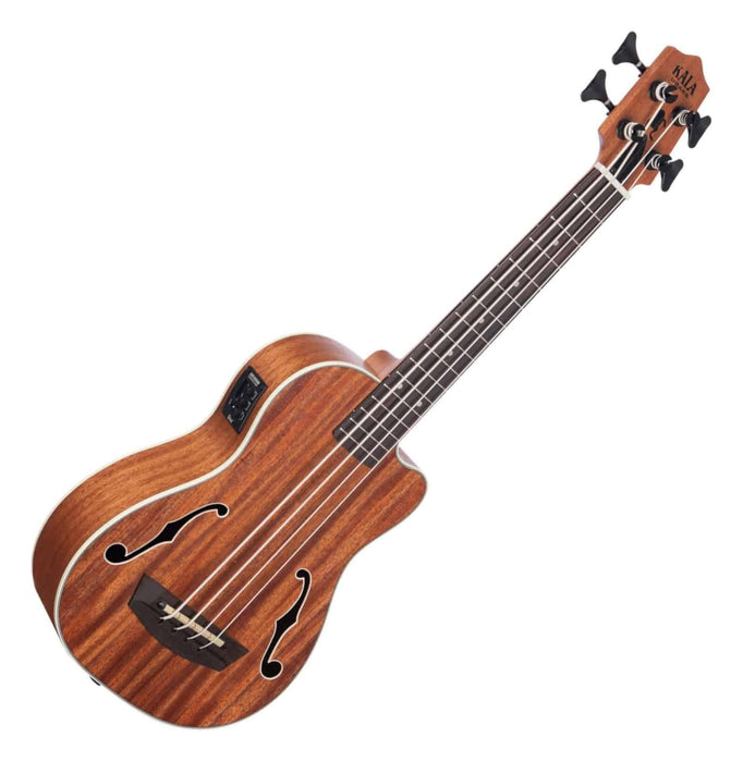 Kala 4-String Ukulele, Natural, Ubass (UBASS-JYMN-FS)