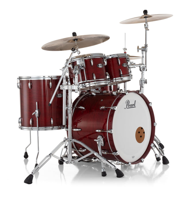 Pearl Masters Maple MM6 4-Piece Drum Shell Pack - 22/16/12/10 Natural Cherry
