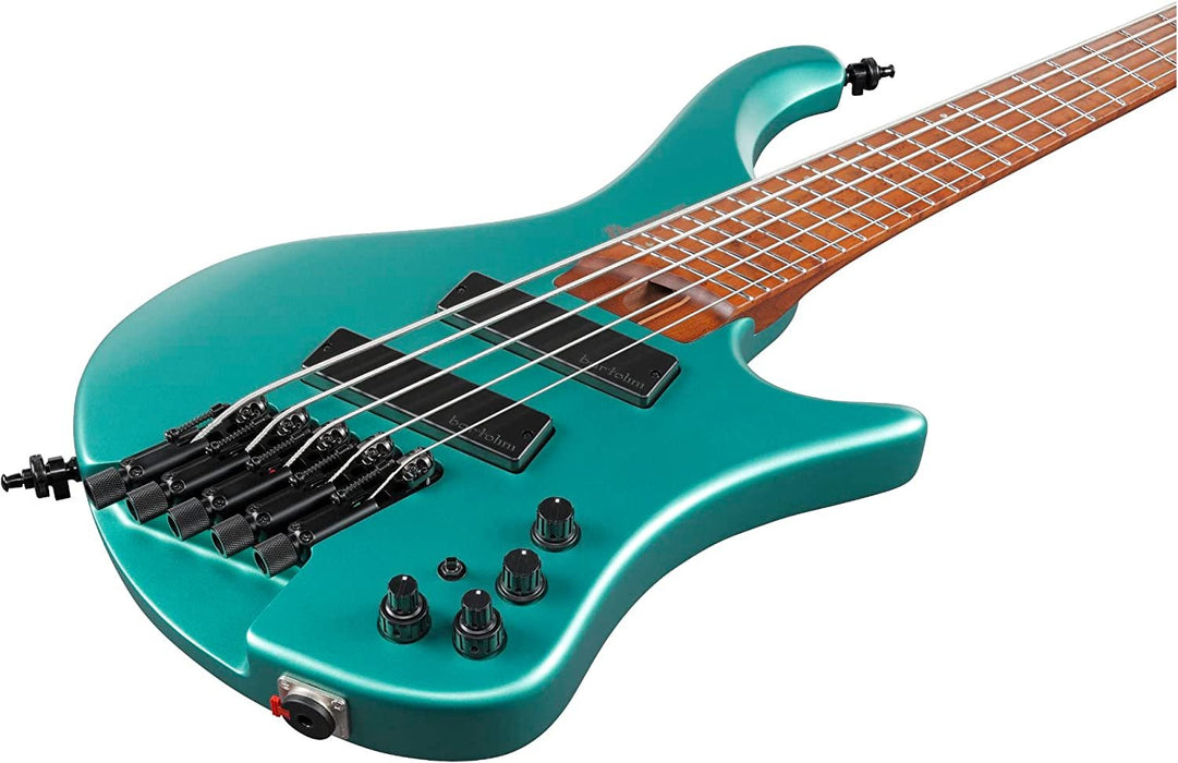 Ibanez EHB1005SMS Ergonomic Headless Bass 5-String Multi Scale Emerald Green Metallic Matte