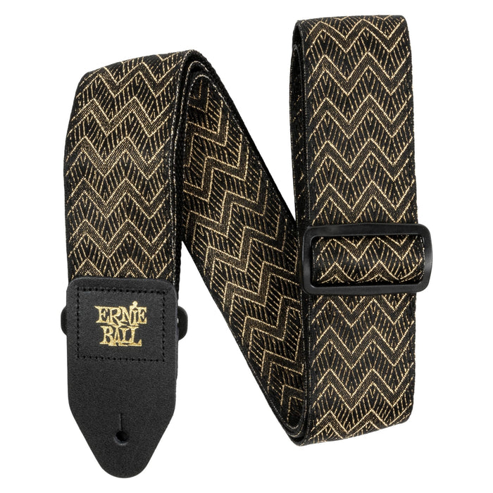 Ernie Ball Classic Jacquard Guitar/Bass Strap - Golden Waves