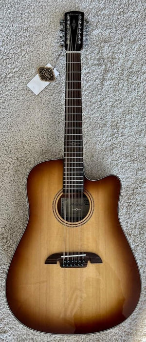 Alvarez AD60ce Shadowburst 12-string Acoustic-electric Guitar - Shadowburst