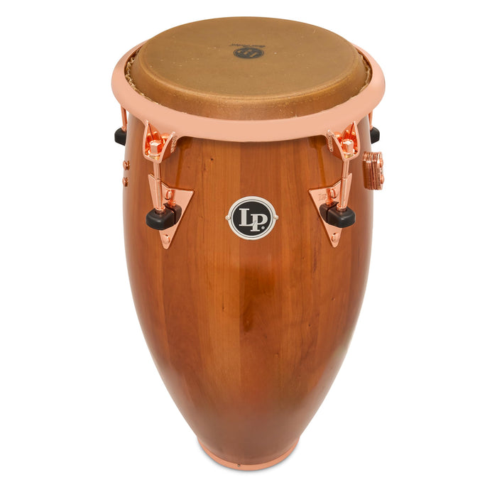 Latin Percussion Limited Cherry Quinto Drum - 30" Tall, Natural Rawhide Head