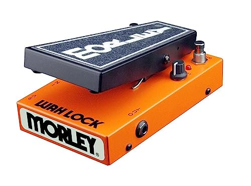 Morley 20/20 Wah Lock Guitar Effects Pedal - Orange