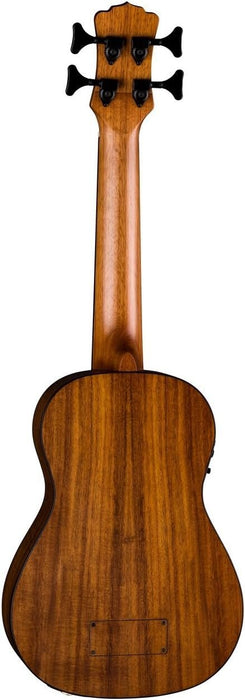 Luna Bari-Bass Ukulele with Preamp-Koa, UKE BBASS KOA