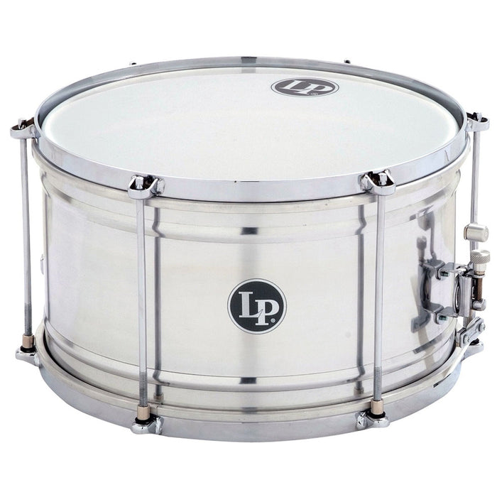 Latin Percussion Aluminum Caixa Snare Drum, 7X12 (LP3212)