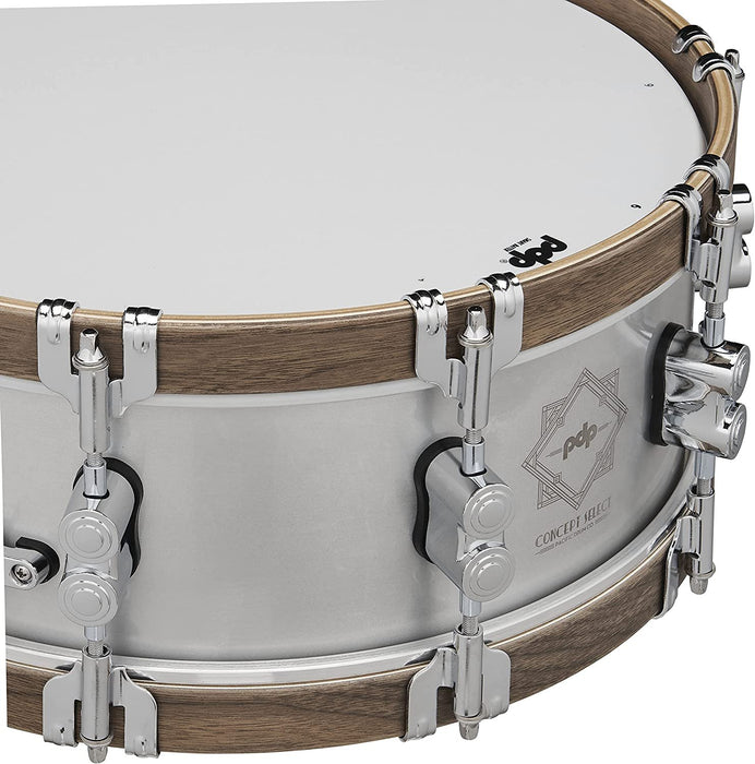 PDP Concept Select Aluminum 5 x 14 inch Snare Drum (PDSN0514CSAL)