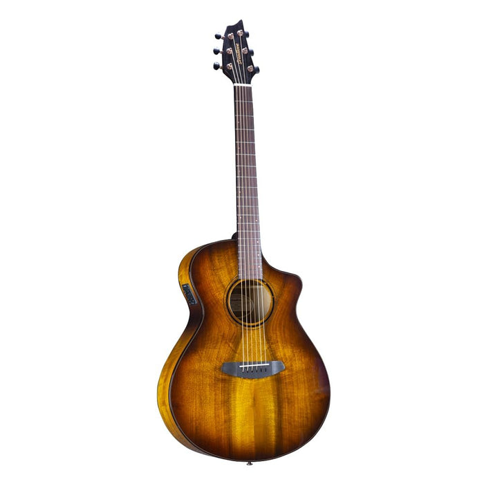 Breedlove ECO Pursuit Exotic S Concert CE Acoustic-Electric Guitar - Tiger's Eye Myrtlewood