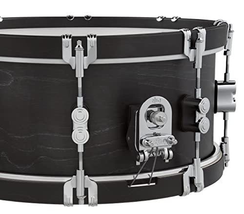 PDP Concept Classic 6.5x14 Ebony Stain Snare with Ebony Stain Wood Hoops (PDCC6514SSEE)