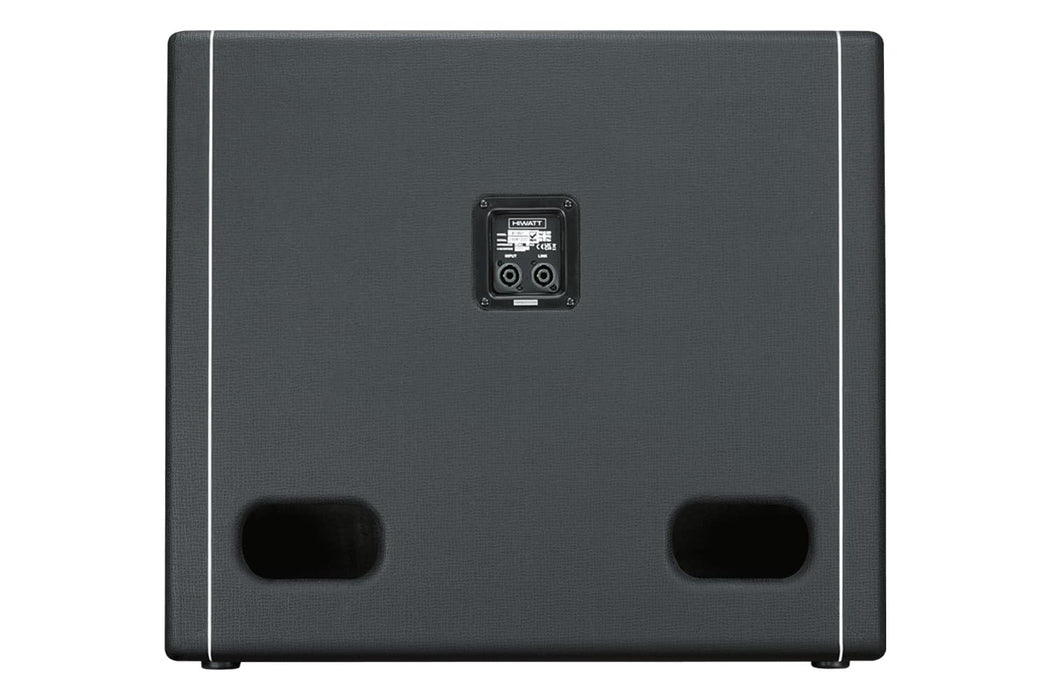 Hiwatt Bass Speaker Cabinet with 1x15 Speaker, Birch Ply Construction, 8 Ohm, 29.33x21.46x32.48 Inches, HB115HN
