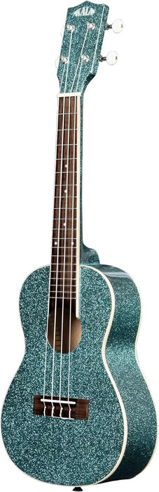 Kala Galaxy Black Sparkle Concert Ukulele (KA-SPRK-BLACK)