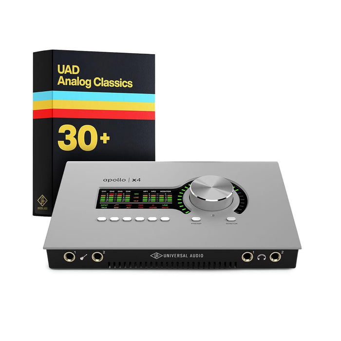 Universal Audio Apollo x4 Gen 2 with UAD Analog Classics Thunderbolt 3 Audio Interface